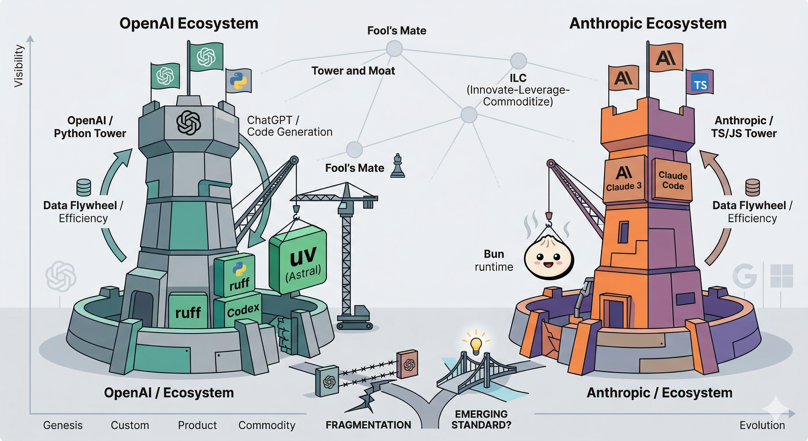 Pourquoi OpenAI et Anthropic rachètent VOS outils de dev